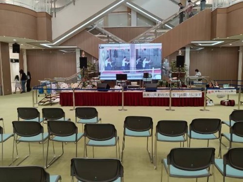 活動報告│岐阜県の大型商業施設で演奏をさせていただきました